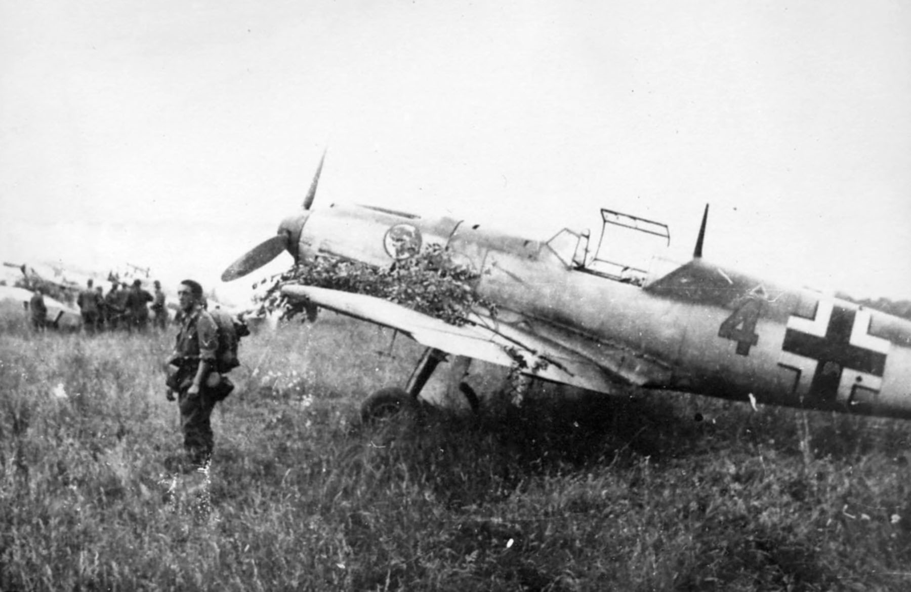 Messerschmitt-Bf-109E1-3.JG27-Yellow-4-F