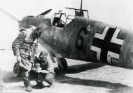 Asisbiz Messerschmitt Bf 109E4 2.JG27 Black 6 with personal emblem and named Dora France 1940 02