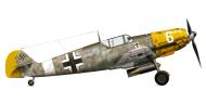 Asisbiz Messerschmitt Bf 109E7B 7.JG27 White 6 Gela Sicily 1941 0A