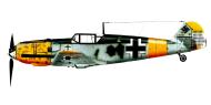 Asisbiz Ostfront Messerschmitt Bf 109E7 9.JG27 Yellow 1 Erbo Graf von Kageneck WNr 1326 Stkz RK+EL Russia Aug 1941 0A