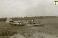 Asisbiz Ostfront Messerschmitt Bf 109E7B 8.JG27 Black 12 with yellow band belly landed Minsk Belarus Russia Aug 1941 01