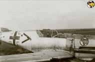 Asisbiz Messerschmitt Bf 109E4 Stab I.JG27 Black Chevron or Winkel belly landed at Erny Saint Julien France 1940 eBay 02