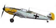 Asisbiz Messerschmitt Bf 109E4 Stab I.JG27 Gunther Bode crash landed Mayfield 1940 0A