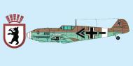 Asisbiz Messerschmitt Bf 109E4Trop Stab II.JG27 Gustav Rodel WNr6431 Libya 1941 0A