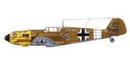 Asisbiz Messerschmitt Bf 109E7Trop Stab I.JG27 Ludwig Franzisket North Africa 1941 0A