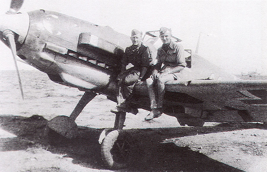 Aircrew Luftwaffe ace JG27 Werner Schroer 03