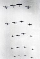 Asisbiz Messerschmitt Bf 109E I.JG28 formation flypast 01