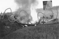 Asisbiz Messerschmitt Bf 109E3 4.JG3 White 13 Rudolf Heymann WNr 862 FL Cavillon France 6th Jun 1940 eBay 02