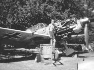 Asisbiz Messerschmitt Bf 109E4 II.JG3 undergoing routine maintenance France summer 1940 web 01