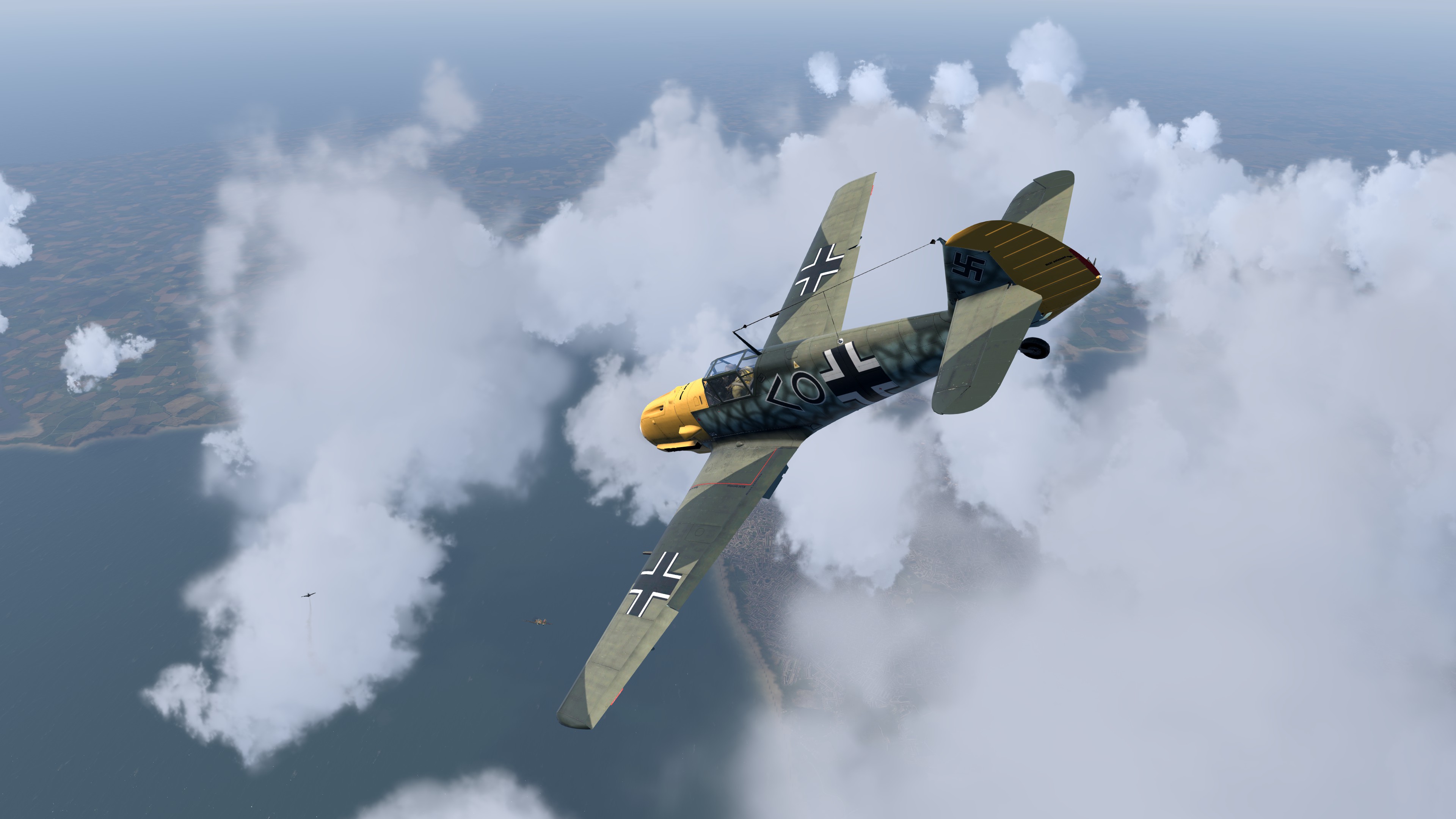 COD CF Bf 109E4 Stab JG3 Detlev Rohwer France August 1940 V03