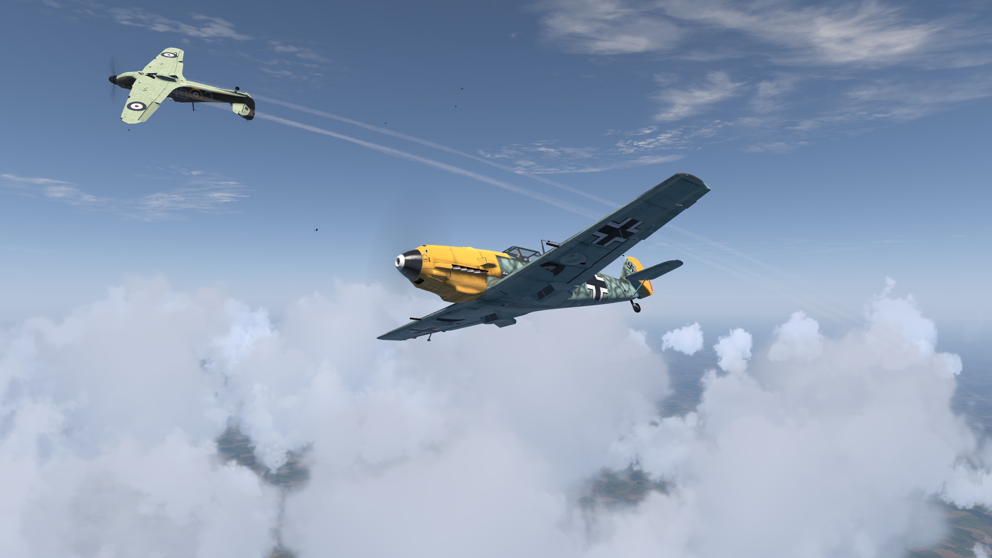 COD CF Bf 109E4 Stab JG3 Detlev Rohwer France August 1940 V04