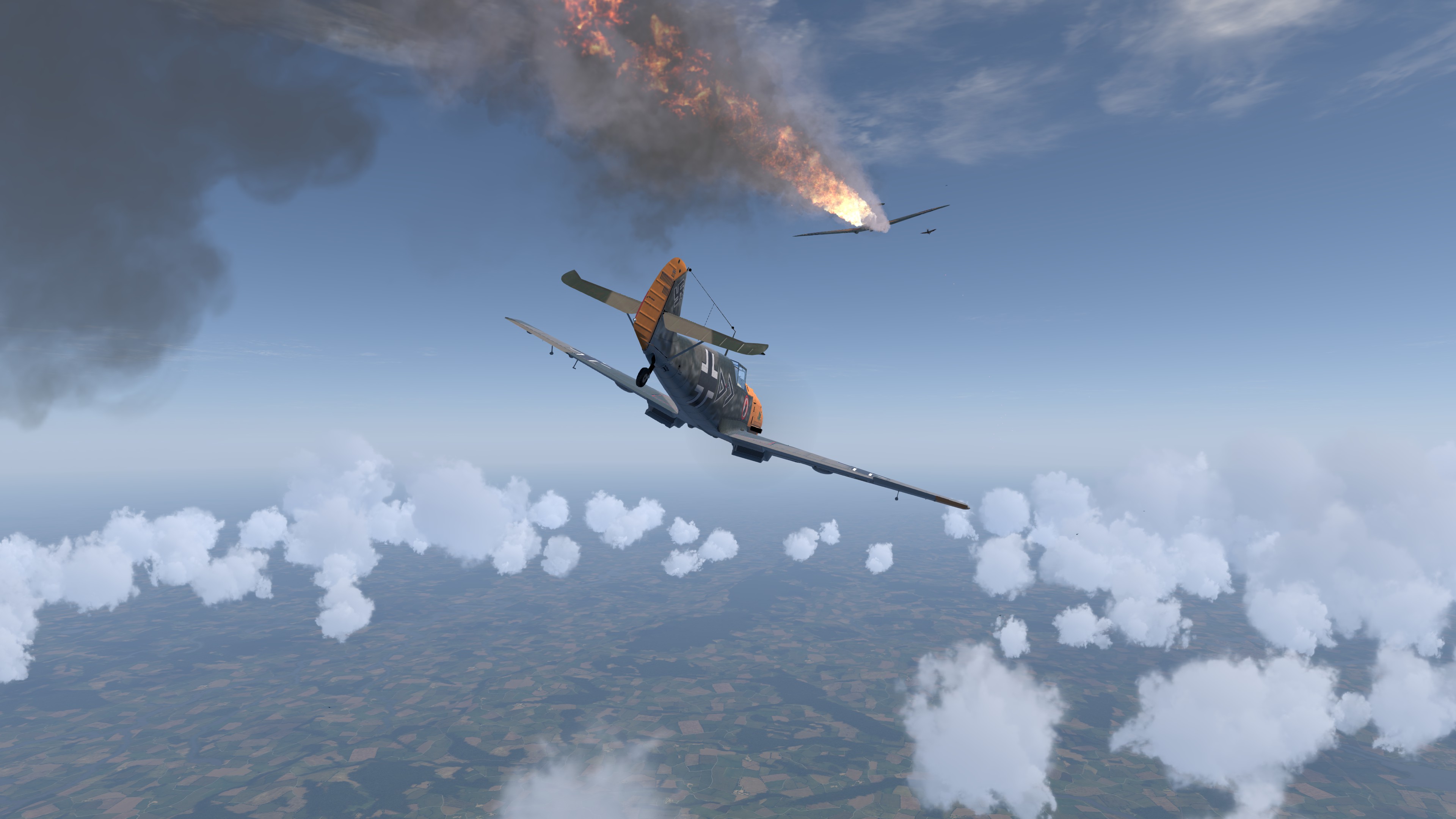 COD WN Bf 109E4 Stab I.JG3 Hans von Hahn France Aug 1940 V10