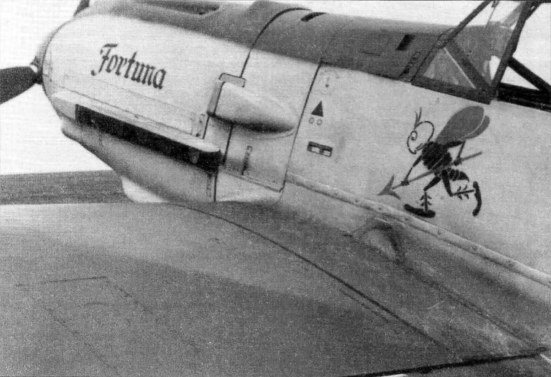 Messerschmitt Bf 109E4 Stab III.JG3 Walter Kienitz Fortuna France June 1940 01