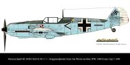 Asisbiz Messerschmitt Bf 109E4 Stab II.JG3 Franz von Werra WNr 1480 crash landed Kent 1940 0C