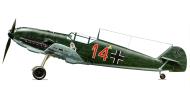 Asisbiz Messerschmitt Bf 109E1 2.JG3 Red 14 Zerbst Dec 1939 0A