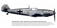 Asisbiz Messerschmitt Bf 109E3 ZG76 White 6 Herdla Norway Nov Dec 1940 0A