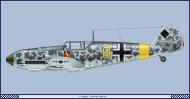 Asisbiz Messerschmitt Bf 109E7 7.JG5 White 8 Franz Dorr Bodo Nordland Norway March 1942 0B