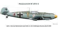 Asisbiz Messerschmitt Bf 109E3 6.JG51 Yellow 1 Josef Priller at Boblingen Germany Mar 1940 profile Claes Sundin 0A