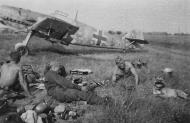 Asisbiz Messerschmitt Bf 109E3 6.JG51 Yellow 6 under going engine maintenance at Calais France Sep 1940 eBay 02