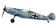 Asisbiz Messerschmitt Bf 109E3 6.JG51 Yellow 7 Versailles France August 1940 0A