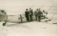 Asisbiz Messerschmitt Bf 109E3 9.JG51 Yellow 13 Karl Heinz Schnell belly landed Calais France 13th Aug 1940 eBay 01