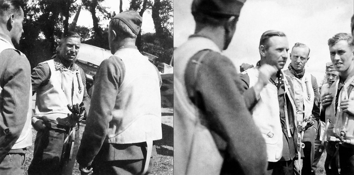 Aircrew Luftwaffe JG51 ace Horst Tietzen 1940 02
