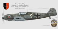 Asisbiz Messerschmitt Bf 109E1 1.JG52 White 9 Herbert Bischoff forced landed near Kent 24th Aug 1940 0B