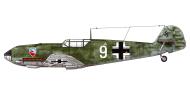 Asisbiz Messerschmitt Bf 109E1 1.JG52 White 9 Herbert Bischoff forced landed near Kent 24th Aug 1940 0C