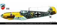 Asisbiz Messerschmitt Bf 109E4 3.JG52 Yellow 2 Ulrich Steinhilper WNr 2798 Coquelles France Oct 1940 01