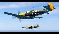 Asisbiz COD CF Bf 109E1 4.JG52 W2 Erich Mummert crossing the French Coast V01