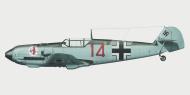 Asisbiz Messerschmitt Bf 109E1 5.JG52 Red 14 Leo Zaunbracher WNr 3367 Laon Couvon France 12th Aug 1940 0E