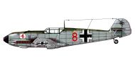 Asisbiz Messerschmitt Bf 109E3 5.JG52 Red 8 Ludwig Bielmeier France 1940 0A