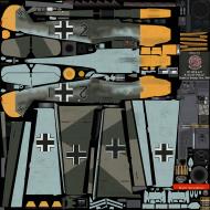 Asisbiz COD ES Bf 109E4B 8.JG53 B2 Le Touquet Etaples France 1940