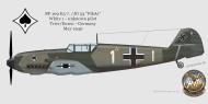 Asisbiz Messerschmitt Bf 109E3 7.JG53 White 1 Wolf Dietrich Wilcke at Wiesbaden Erbenheim 1939 0A