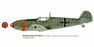 Asisbiz Messerschmitt Bf 109E3 8.JG53 Black 3 Guernsey Channel Islands Jul 1940 0A