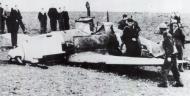Asisbiz Messerschmitt Bf 109E4 7.JG53 White 12 Ernst Poschenrieder WNr 5175 crash landed Kent 30th Sep 1940 02