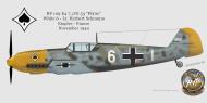 Asisbiz Messerschmitt Bf 109E4 7.JG53 White 6 Herbert Schramm Etaples France Nov 1940 0A