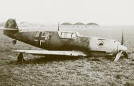 Asisbiz Messerschmitt Bf 109E1B 1.ErgJG53 Black 1 belly landed Saint Jean d'Angely France 01