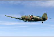 Asisbiz COD CF Bf 109E1 2.JG54 Red 7 Helmut Ruschen flying into the blue V01