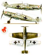 Asisbiz Messerschmitt Bf 109E1 8.JG54 Black 2 Heinrich Elbers WNr 3470 sd Ashford Sep 1940 Kagero 15004