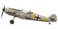 Asisbiz Messerschmitt Bf 109E3 9.JG54 Yellow 5 Waldemar Wubke France Sep 1940 0A