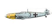 Asisbiz Messerschmitt Bf 109E4 8.JG54 Black 3 Erwin Leykauf France 1940 0B