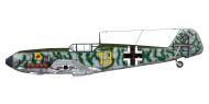 Asisbiz Messerschmitt Bf 109E4 9.JG54 Yellow 13 Anton Schon Holland Oct 1940 0B