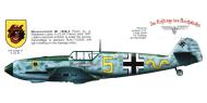 Asisbiz Messerschmitt Bf 109E4 9.JG54 Yellow 5 Waldemar Wubke France 1941 0A