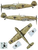 Asisbiz Messerschmitt Bf 109E3 Stab I.JG54 Hubertus von Bonin Eindhoven Holland 1940 Kagero 15026