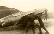 Asisbiz Messerschmitt Bf 109E4 Stab III.JG54 during start up 1941 eBay 01