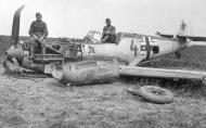 Asisbiz Messerschmitt Bf 109E1 2.JG76 Red 4 force landed France 10th Jun 1940 01