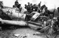 Asisbiz Messerschmitt Bf 109E1 2.JG76 Red 4 force landed France 10th Jun 1940 eBay 01