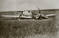 Asisbiz Messerschmitt Bf 109E1 2.JG76 Red 7 with pre war markings oversprayed force landed France June 1940 eBay 01