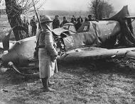 Asisbiz Messerschmitt Bf 109E3 2.JG76 Red 11 force landed Phony War France 22nd Nov 1939 02